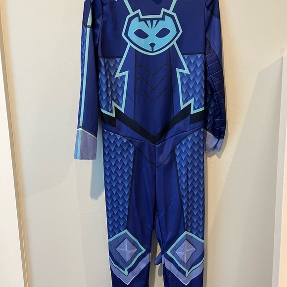 NEW 3T-4T Catboy PJ Masks Blue Superhero Costume with Mask and Tail - Picture 9 of 16